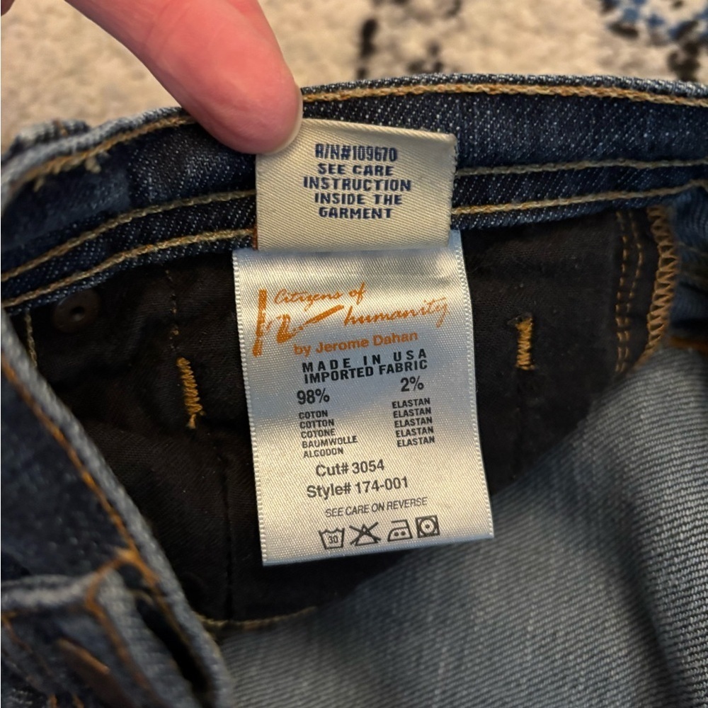 Citizens of Humanity Haley Stretch Ankle Jeans - Picture 4 of 12